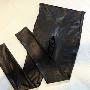 SPANX faux leather leggings
